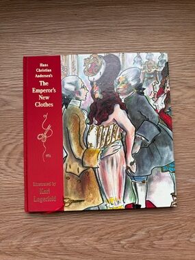 ✨RARE Karl Lagerfeld Illustrated Coffee Table Book - The Emperor’s New Clothes✨
